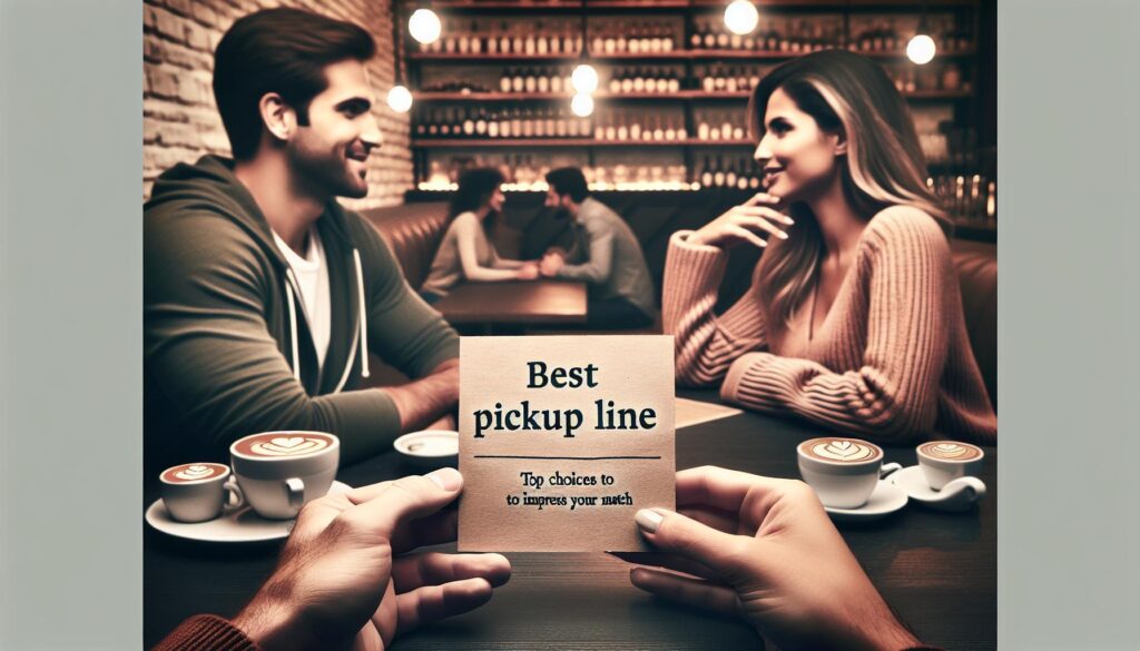 Best pickup line: Top Choices to Impress Your Match 1 Best pickup line: Top Choices to Impress Your Match