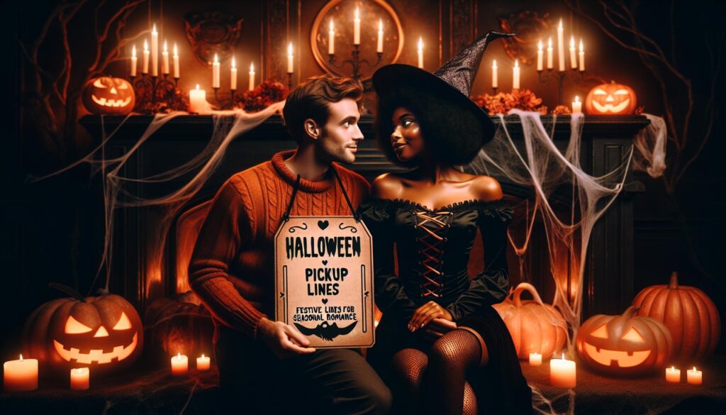 Halloween pickup lines: Festive Lines for Seasonal Romance 1 Halloween pickup lines: Festive Lines for Seasonal Romance