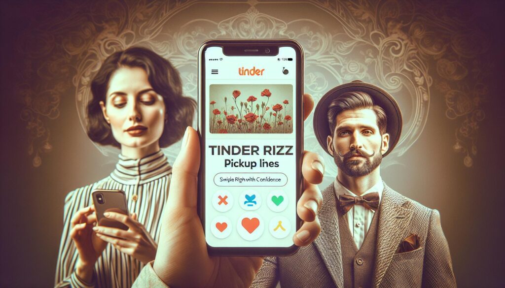 Tinder rizz pickup lines: Swipe Right with Confidence