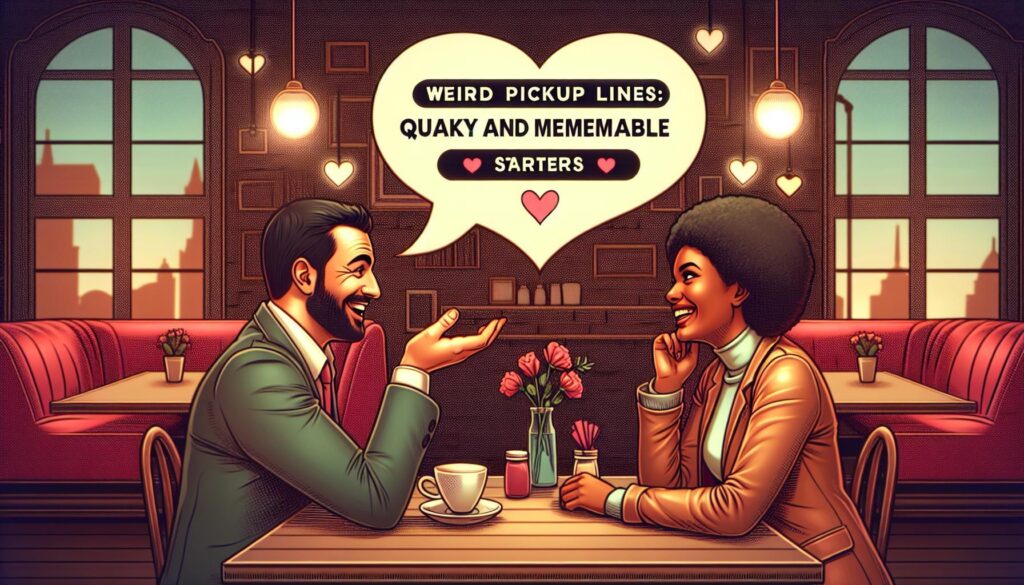 Weird pickup lines: Quirky and Memorable Starters
