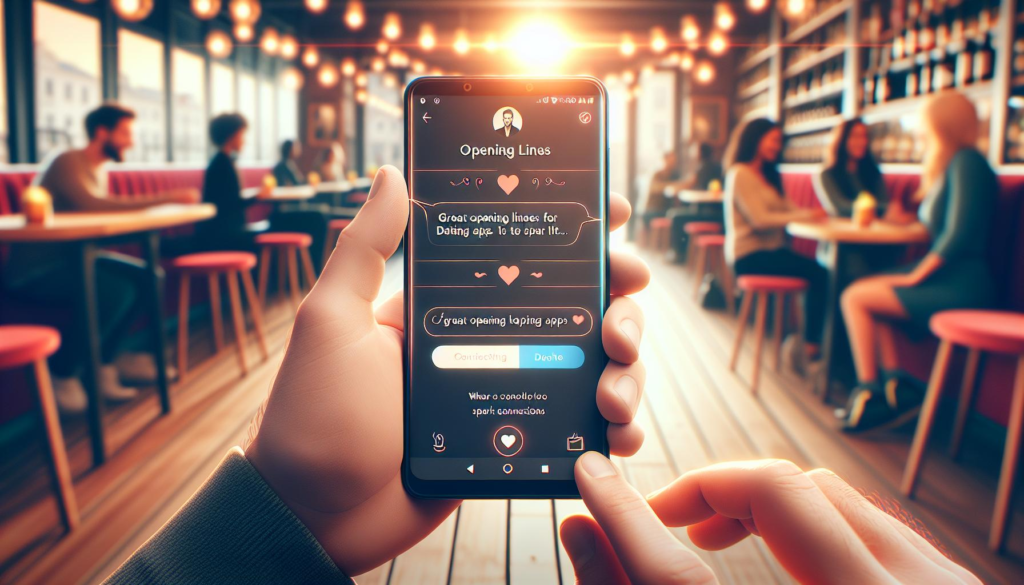 Great opening lines for dating apps: Tips to Spark Connections